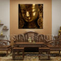 Famous Buddha Framed Canvas Print